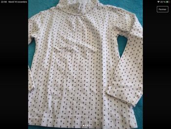 sous pull col montant charlie et prune 6 ans tbe a