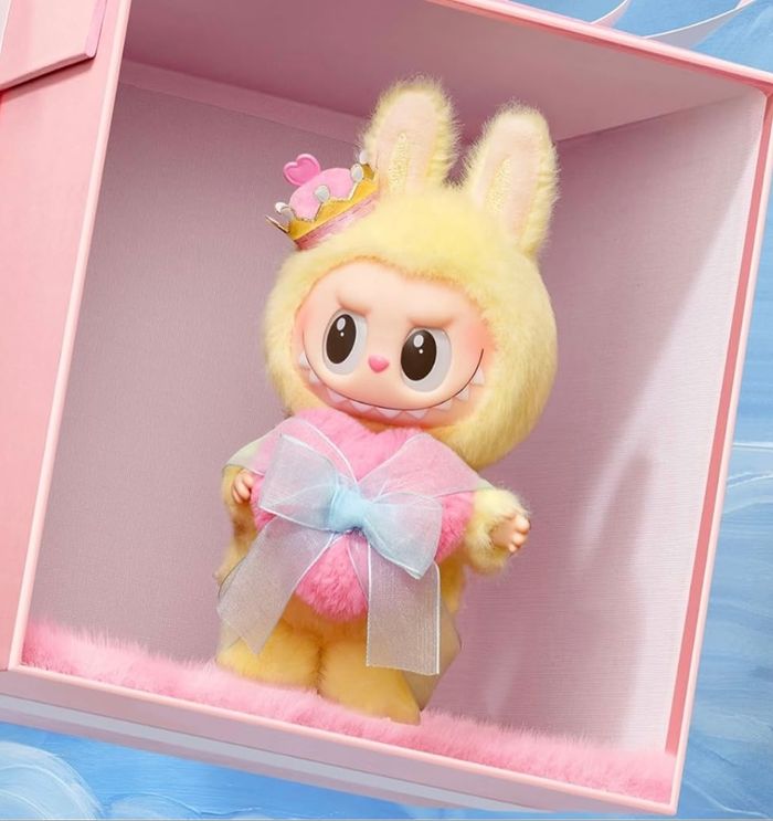 Original Pop Mart Labubu The Monsters Lets Checkmate Vinyl Plush Queen - photo numéro 4