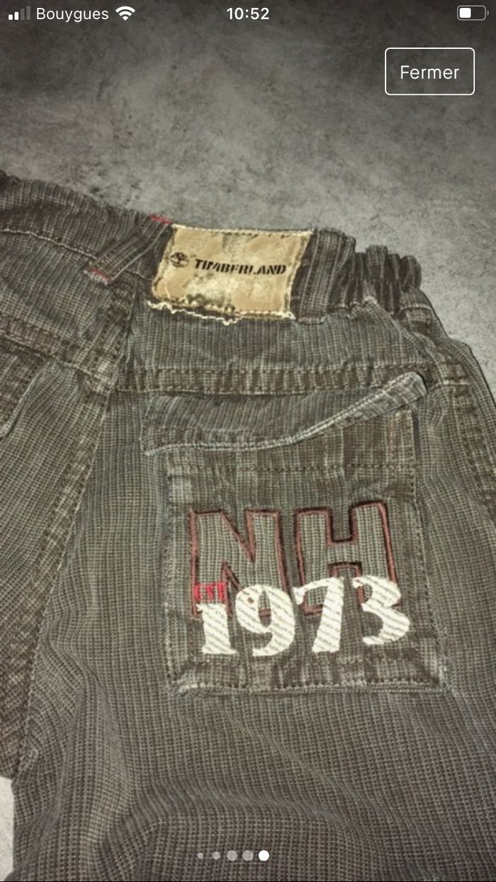 Pantalon jean timberland - photo numéro 6