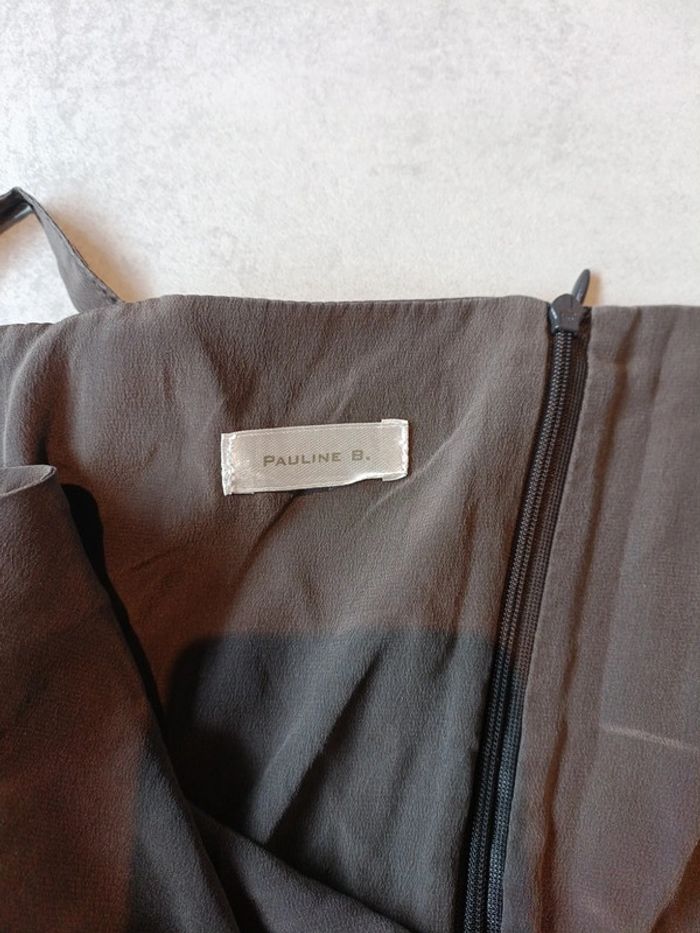 Robe en soie Pauline B. Taille 3 - photo numéro 3