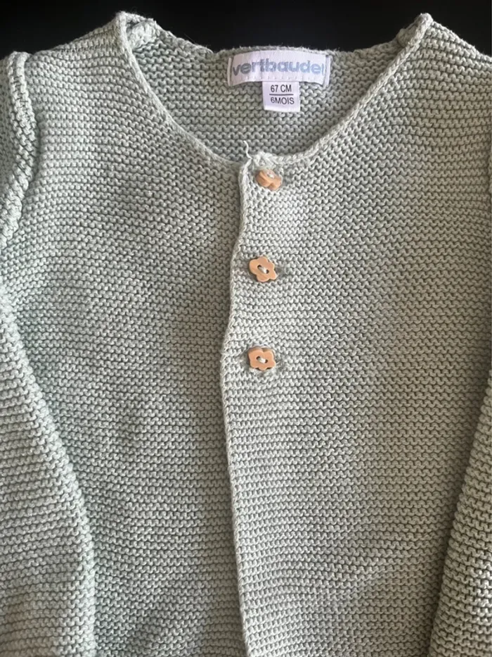 Gilet en laine 6 mois - photo numéro 3