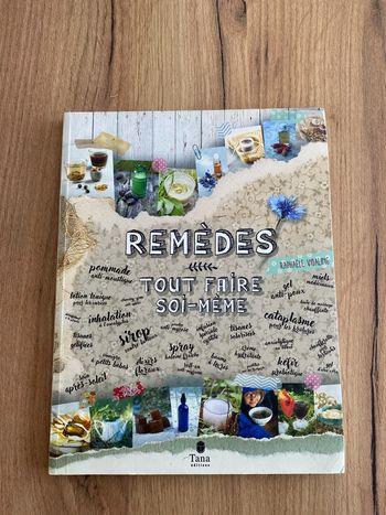 Livre -remèdes tout faire soi-même - cosmétique