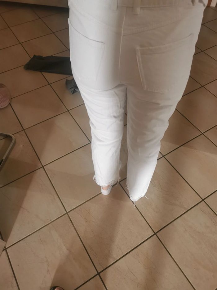 Jeans blanc - photo numéro 3
