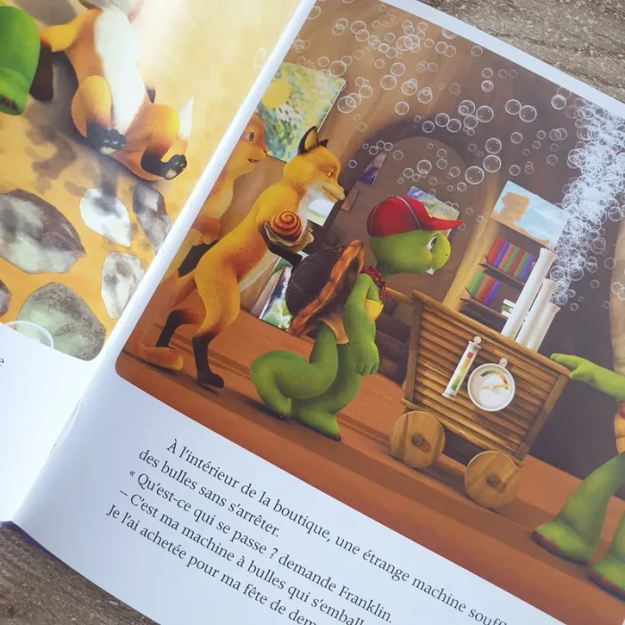 ⭐ Lot de 2 livres Franklin Un drôle de Surnom & Basile est trop timide #emyfleury_livres - photo numéro 8