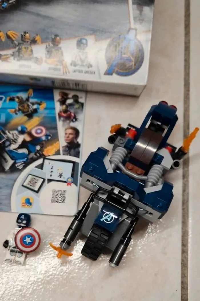 76123 lego Captain America: Outriders Attack - photo numéro 3