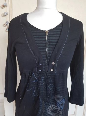 Tunique manche longue hiver hippy ethnique