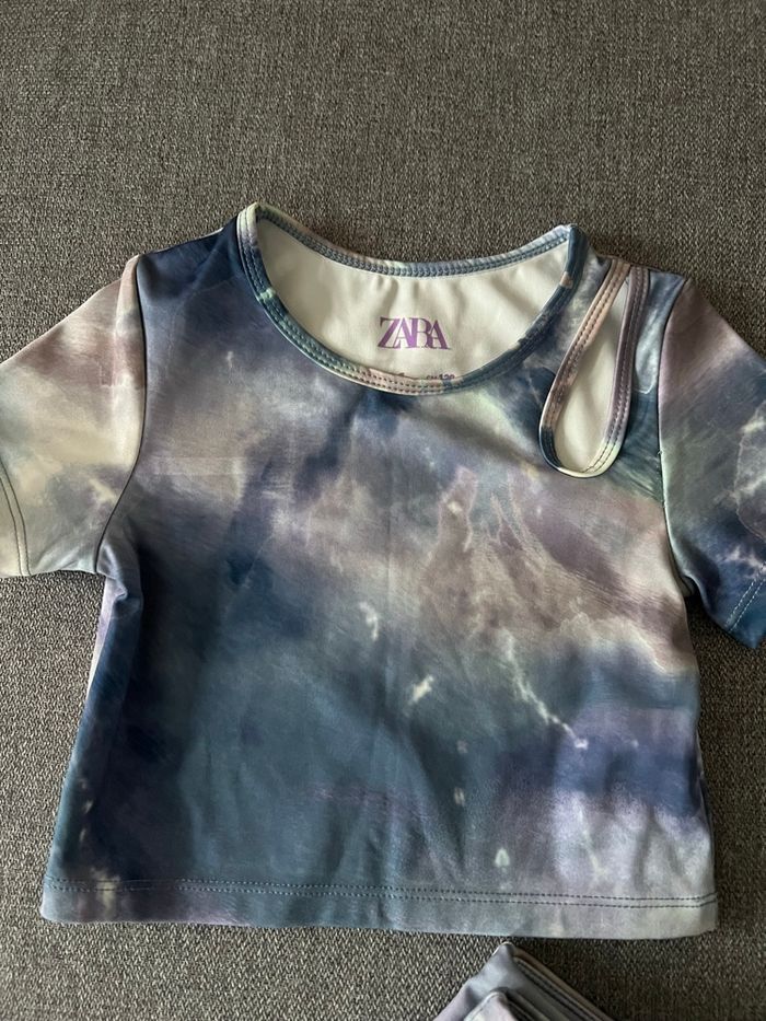 Ensemble legging et t-shirt court Zara fille 6/7 ans - photo numéro 5