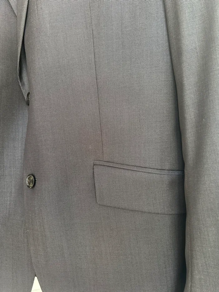 Veste de costume marron foncé Armand Thiery taille 54 - photo numéro 6