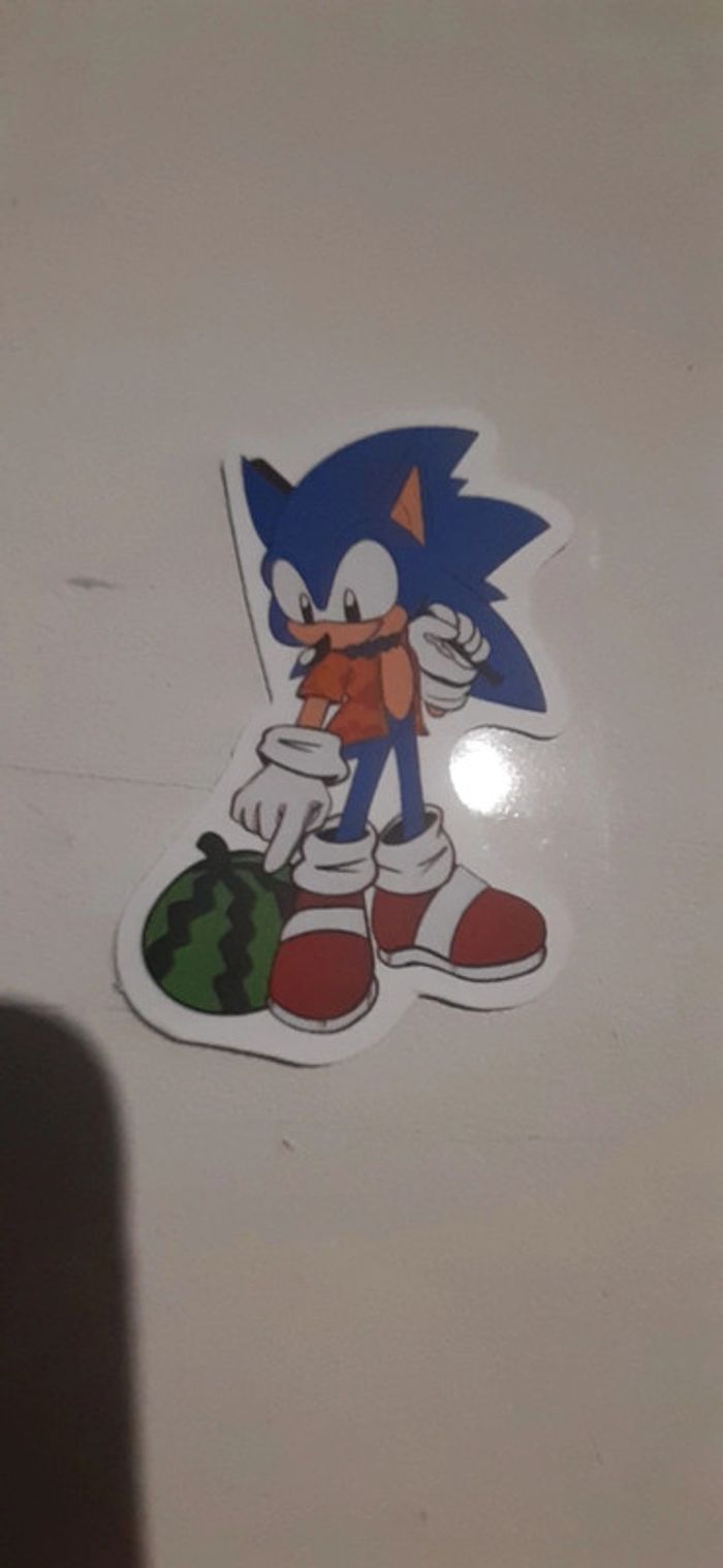 Sticker sonic