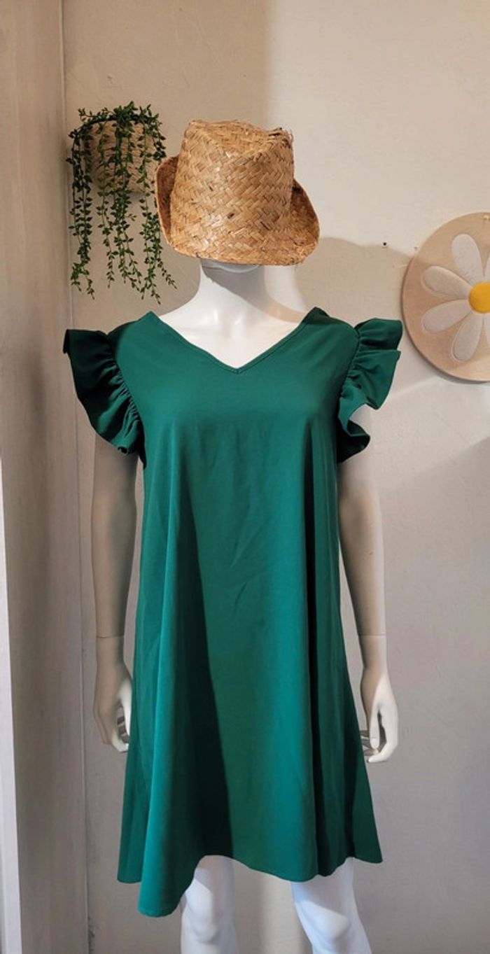 Robe d été verte - photo numéro 2