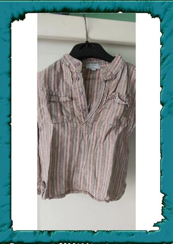 Chemise col Mao kimbaloo