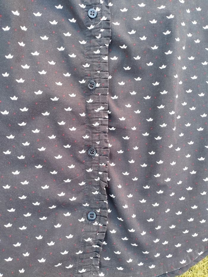Très belle chemise bateau en papier - photo numéro 2
