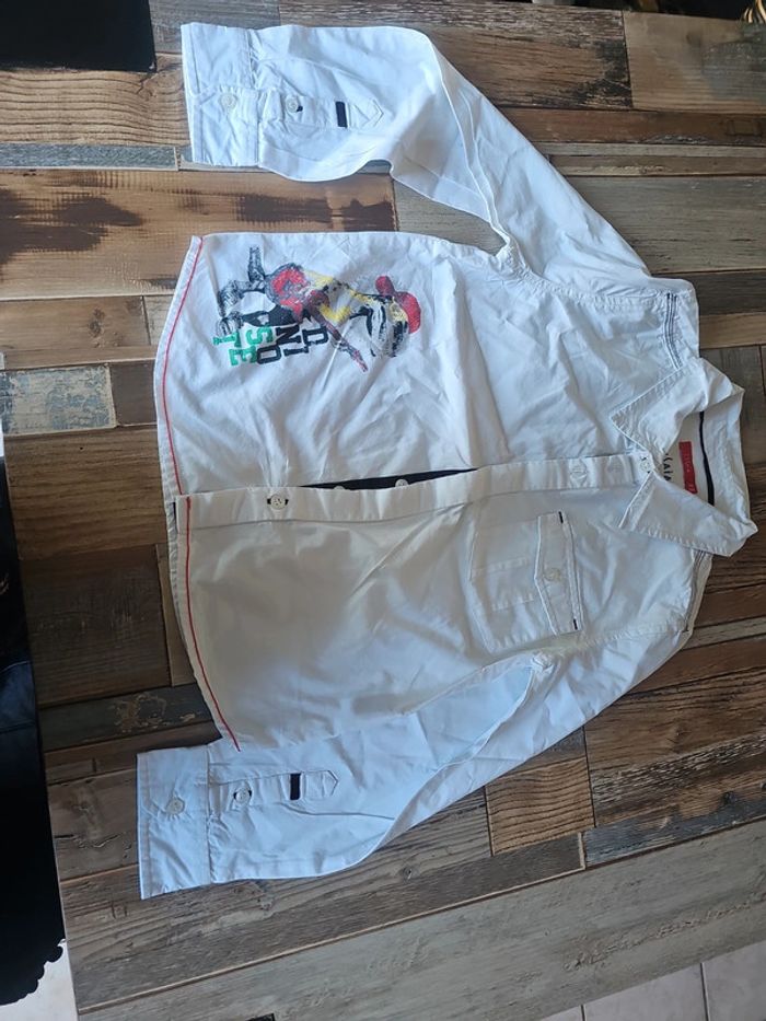 Chemise longue manche garçon t aille 10 ans marque tisfaia