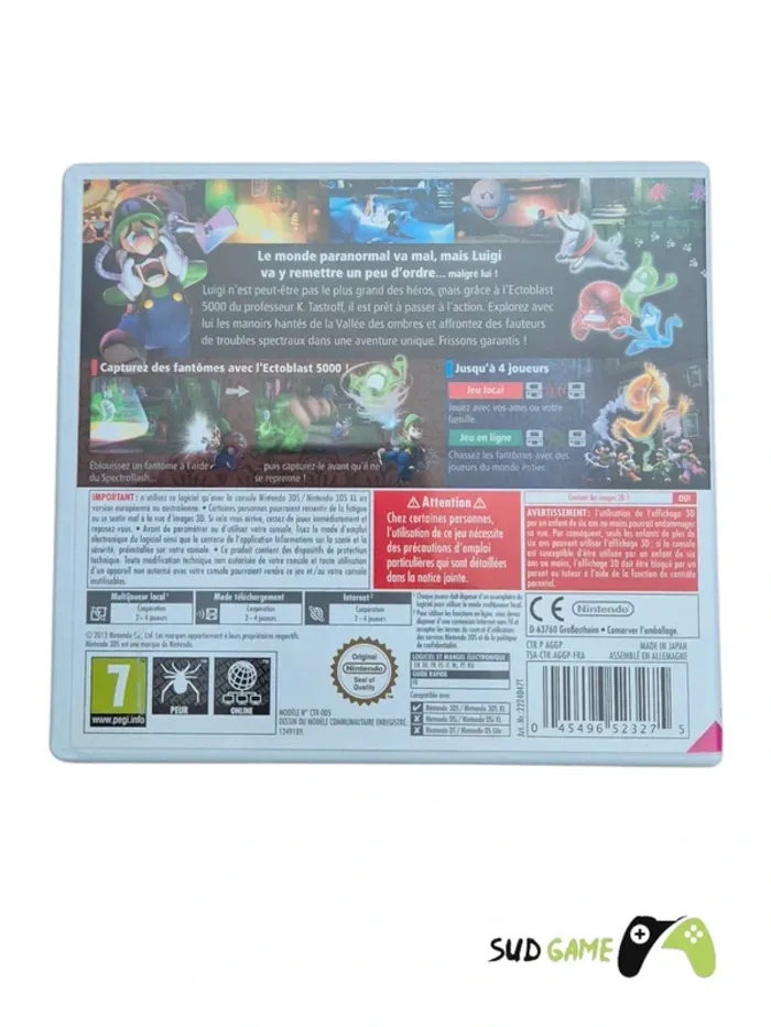 Jeu 3DS " Luigi's mansions 2" - photo numéro 2