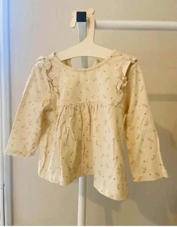 Polo manches longues // Blouse