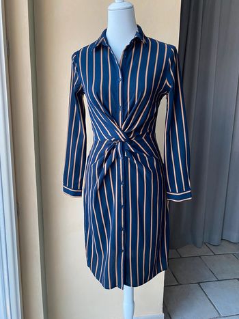 Robe rayée style chemise XS/S