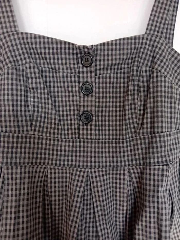 Robe à carreaux vintage - Nafnaf - 36/S - photo numéro 4