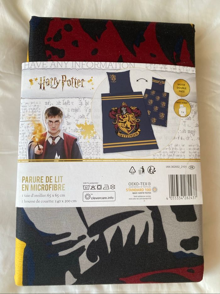 NEUF : Parure de lit Harry Potter lit 1 place - photo numéro 2