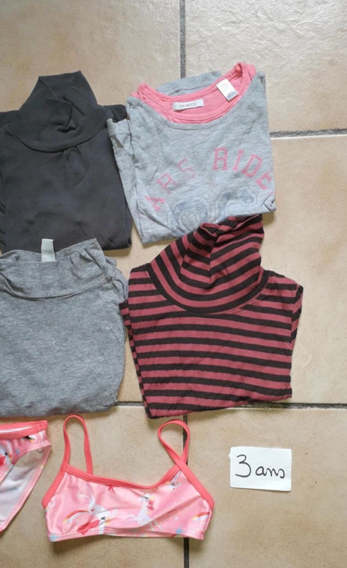 Lot 6 vêtements 3 ans fille - photo numéro 2