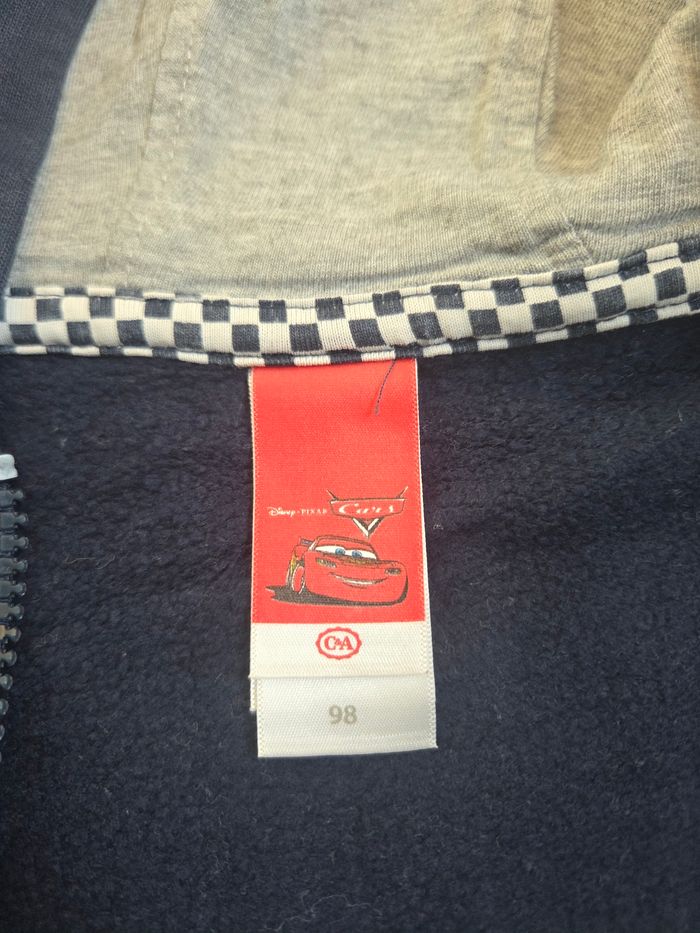 Veste zippée Cars bleu marine 3 ans - photo numéro 3