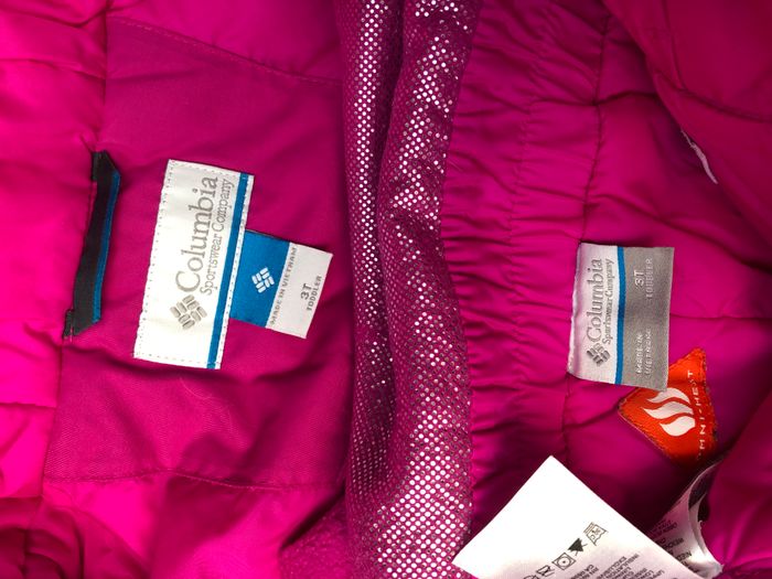 Ensemble de ski Columbia 3 ans: veste + combinaison - photo numéro 3