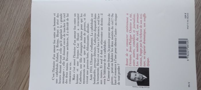 Livre "Les deux moitiés du ciel" de Jean-Philippe Chatrier - photo numéro 2