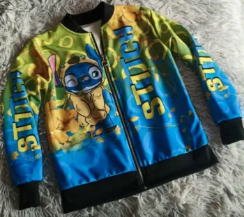 Veste Stitch 8/10 ans mixte neuve 🌺