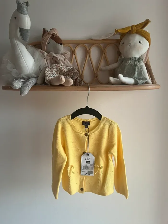 Gilet Sergent major jaune