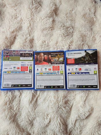 Fifa 16, Fifa 17, Fifa 18 
