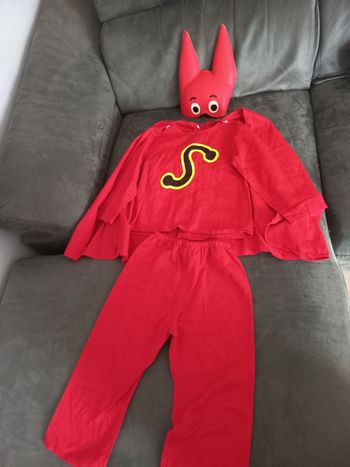 Deguisement samsam  3/5 ans