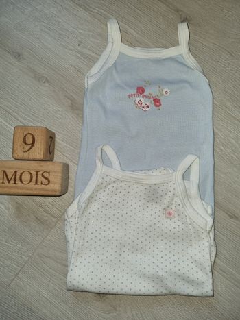 Lot bodies petit bateau