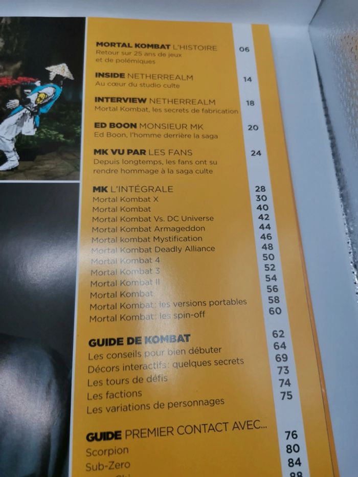 Steelbook + Book special mortal kombat X - photo numéro 7