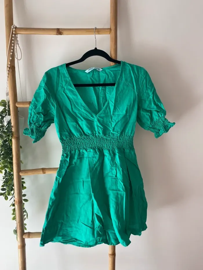 Robe d’été verte
