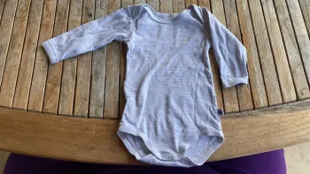 Body manches longues Petit Bateau - 3 mois