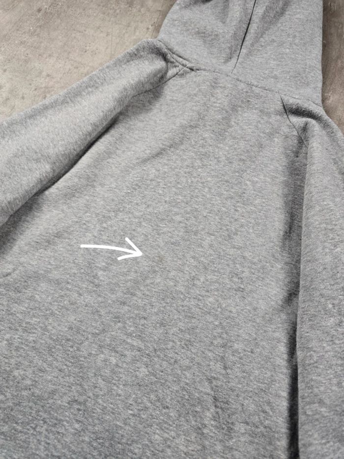 Sweat à Capuche Adidas Gris Logo Trefoil Vintage Streetwear Unisexe taille L - photo numéro 10