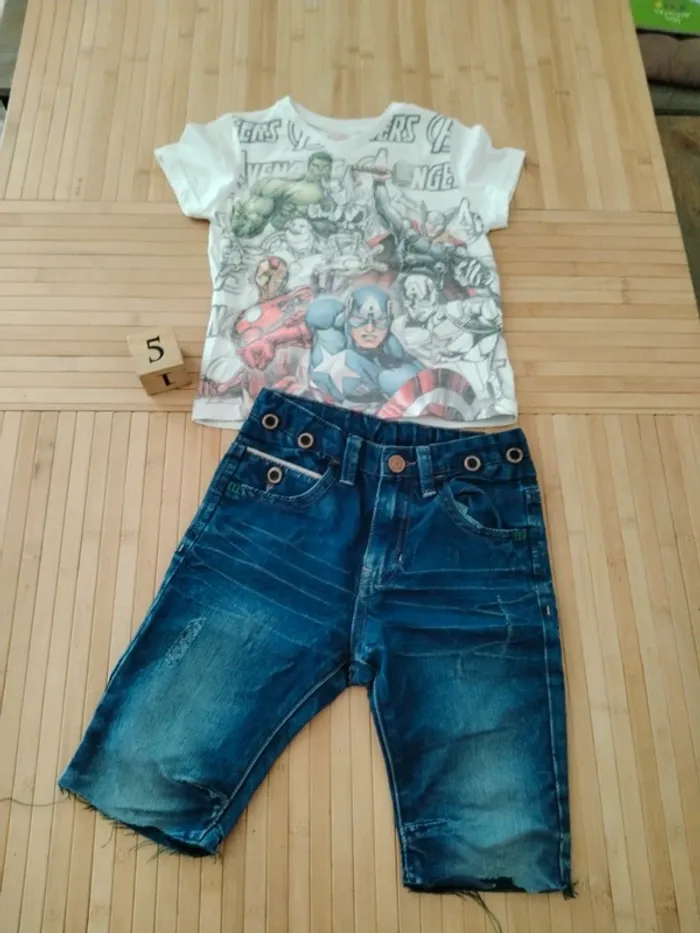 Ensemble 5ans garçon été