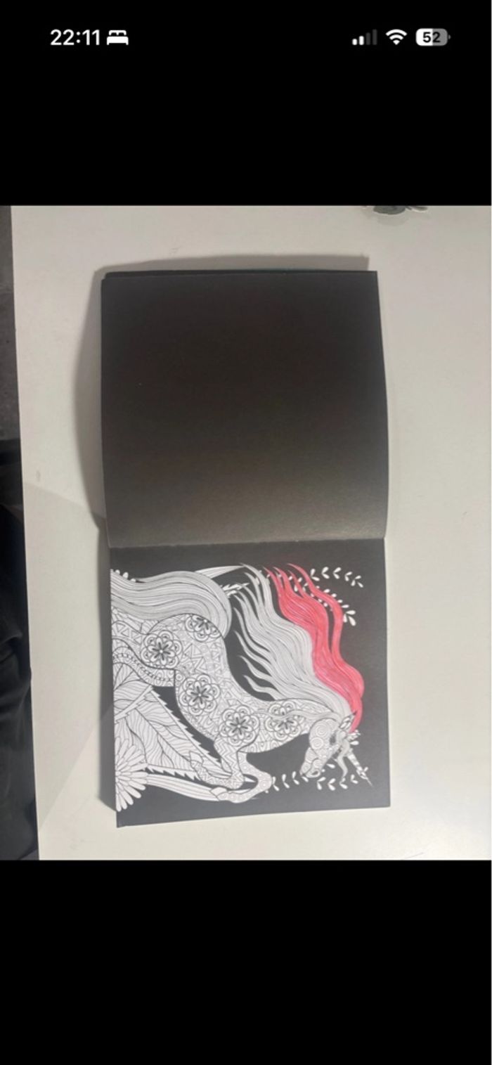 Livre de coloriage licornes - photo numéro 2