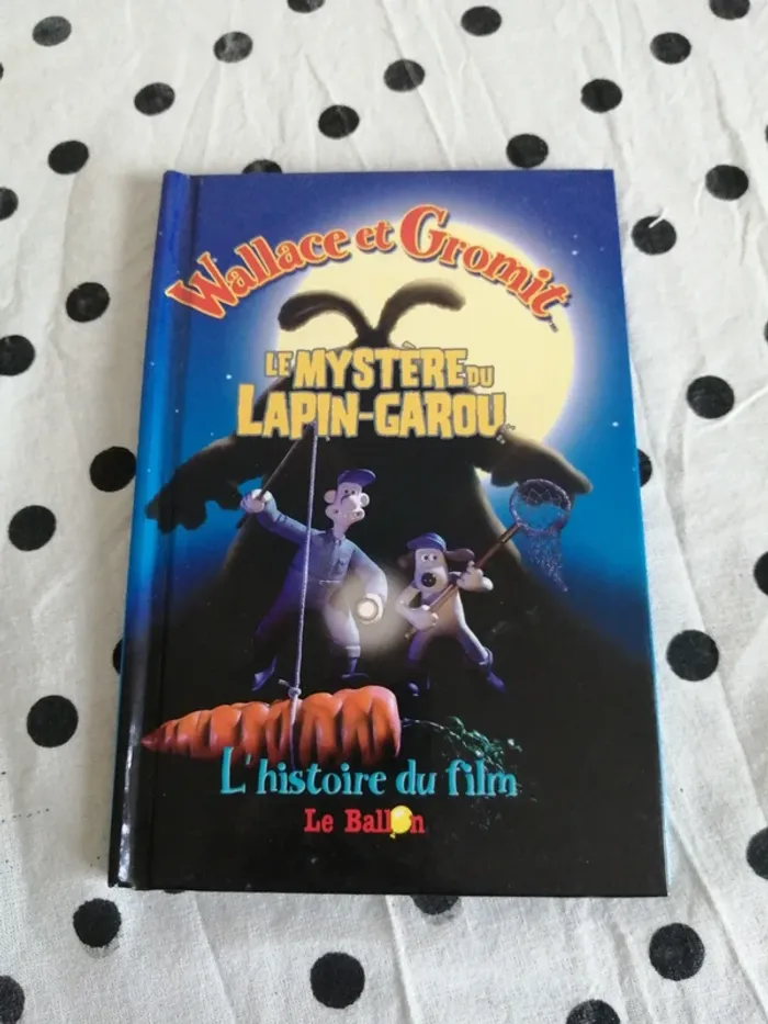 Livre le mystère du lapin-garou l'histoire du film / wallace et gromit - photo numéro 2