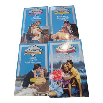 Lot de 4 livres harlequin édition spéciale