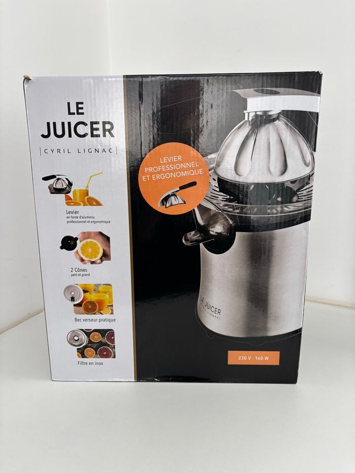 Cyril Lignac - le juicer, presse agrume en inox professionnel - photo numéro 2