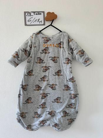 Gigoteuse Dumbo TOG 3 - taille 6/18 mois 🌼