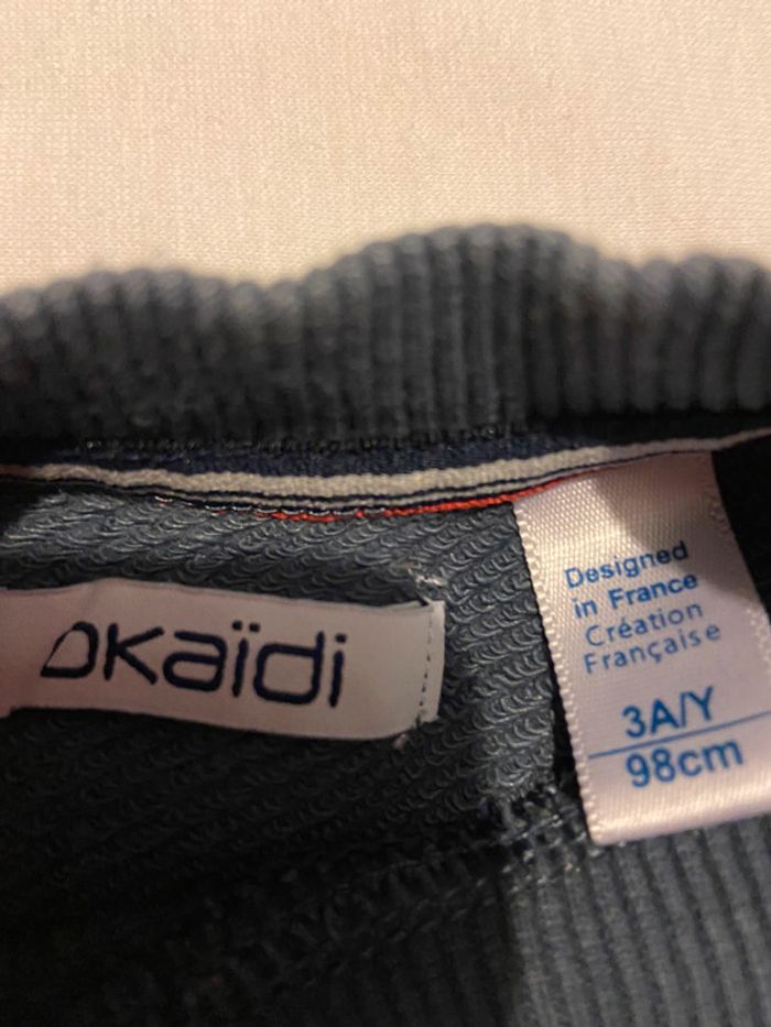Sweat-shirt Okaidi 3ans - photo numéro 2