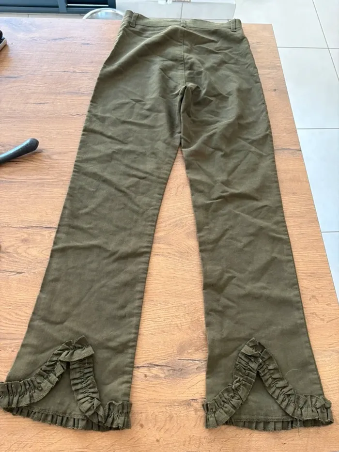 Pantalon patte d’éléphant 10-12 ans - photo numéro 5