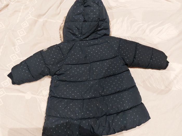 Doudoune zippée Obaibi fille 12 mois neuve sans étiquette - photo numéro 5
