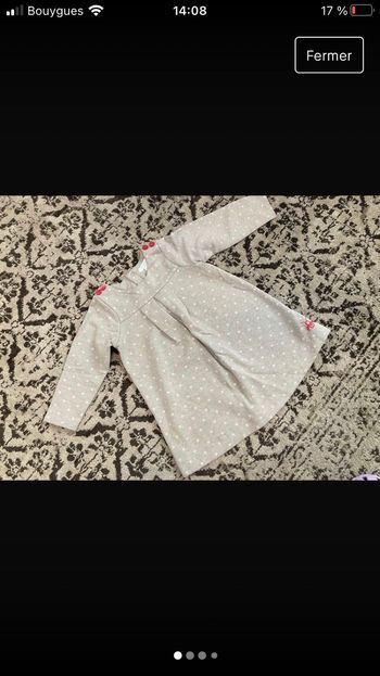 Superbe petite robe molletonné