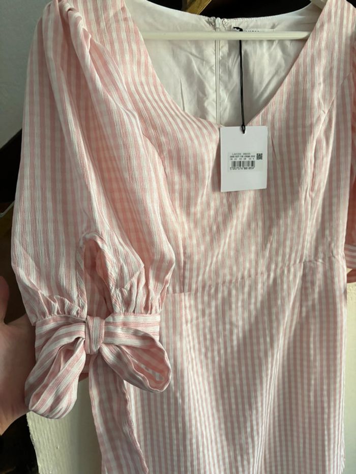 Robe Vichy rose - photo numéro 2
