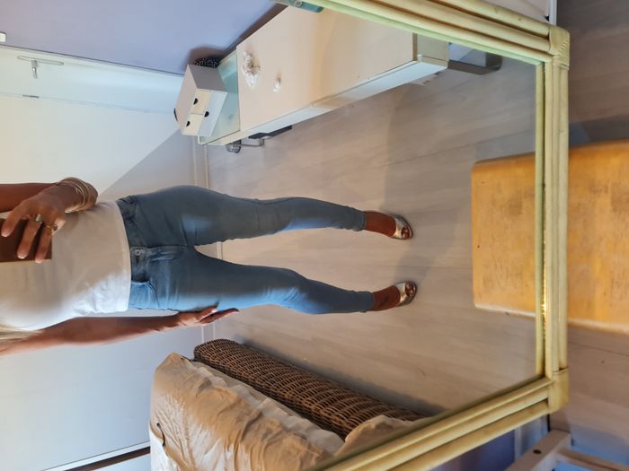 Jean skinny bleu gris Pimkie Taille 34 - photo numéro 5