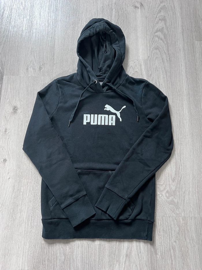 Sweat à capuche Puma Noir Taille XS