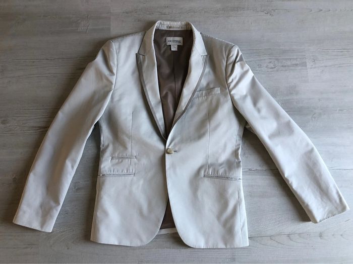 Veste blanche H&M T 50 portée 1 fois - photo numéro 3