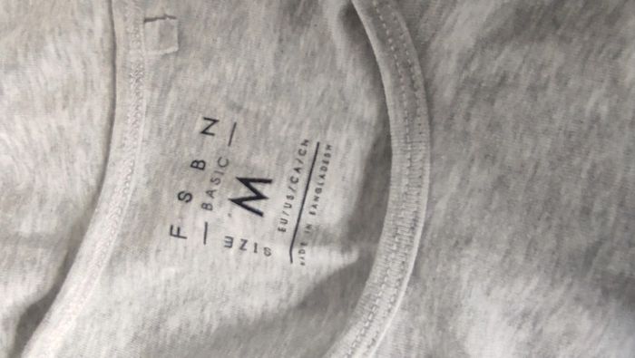 Débardeur FSBN gris chiné, Taille M - photo numéro 3